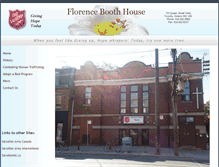 Tablet Screenshot of florenceboothhouse.com